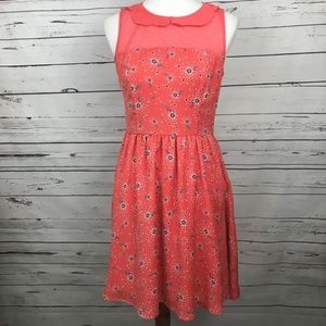 Lauren Conrad Coral Dress